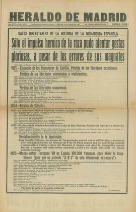 Política. Órgano de la izquierda republicana. N.º 626. "Porque tiene poca confianza en los trabajos de la diplomacia, el Gobierno apela a la sensibilidad de los pueblos". 22 agosto 1937