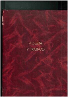 8 revistas: Alegría y trabajo/ Freude und arbeit/ Joy and Work. 1939 - 1940