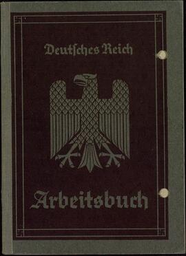 "Libro de trabajo. Reich alemán, Heinz Skibba". 28 enero 1936