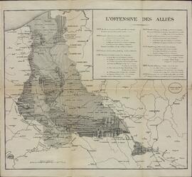 Plano del Avance de los Aliados en la Primera Guerra Mundial