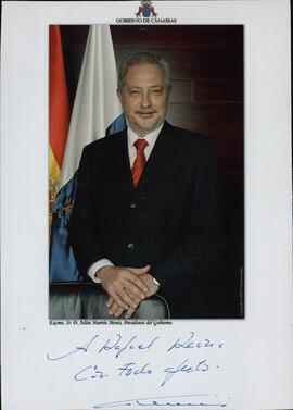 Martín Menís, Adán (1943-2011). Presidente del Gobierno de Canarias (2003-2007).