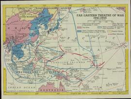 "Escenario de guerra del extremo oriente. 1941-1945"