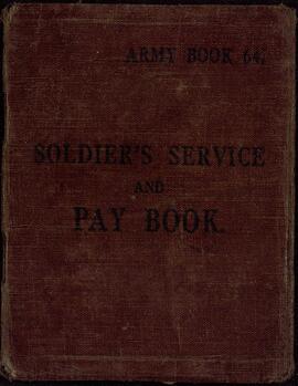 "Servicio de soldados y libro de pago. Libro 64 del Ejército. Douglas Denison Brown / Pase temporal, 5 septiembre 1941"