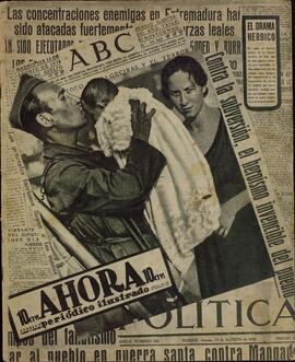 Ahora, periódico ilustrado Nº 124. 27 de agosto de 1936. "El drama heroico"