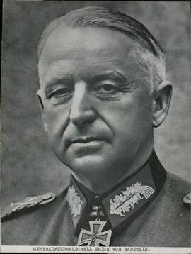 Mackensen, August von / Manstein, Eric von. 29 mayo 1972