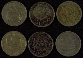 Monedas rusas. 1933-1943