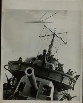 Keystone Press Agency: "Con los franceses liberados". Diciembre 1944