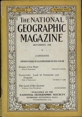 The National Geographic Magazine. "Rusia, 1926", Volumen 50. Noviembre, 1926