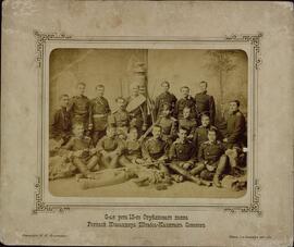 Prakhnitsky: 6-a compañía del regimiento de fusileros nº 13. Odessa, 7 septiembre 1893