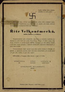 Rise Velkonemecka, Mayo 1945