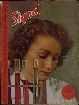 Signal. "Una interna en el hospital universitario". Numero 9, 1944.