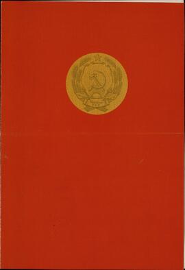 Avraam, Yakov Solomonovich. Conjunto de diplomas concedidos desde 1962 a 1969 