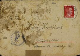 Krakoviak, Zofia. "Sachsenhausen". Oranienburg, 9 mayo 1943
