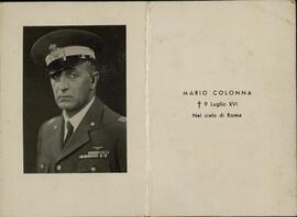 Documentos y fotografías Mario Colonna