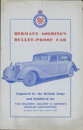 "Coche blindado de Hermann Goering"