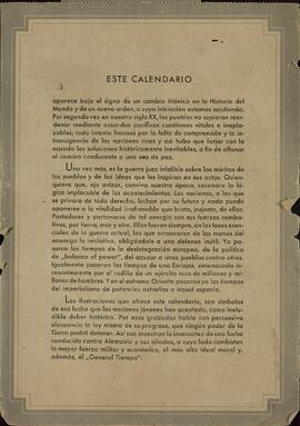 Calendario de propaganda del III Reich