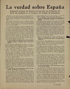 Deutches Fichte-Bund Hamburg (Asociación Alemana Fichte) "La verdad sobre España" (en español). Editor Falken. Verlag, Hamburgo.