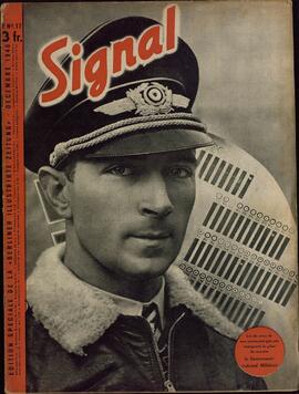 Signal. "Uno de los pilotos con mayores éxitos logrados: el Teniente-Coronel Mölders". Berlín, diciembre de 1940.