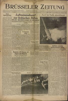 Brüsseler Zeitung. 10 agosto 1940