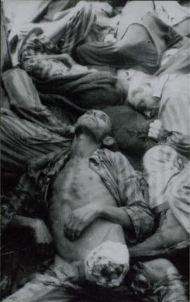 Foto de la liberación de Dachau. Mayo 1945