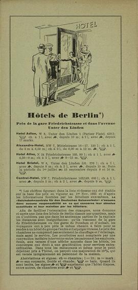 Hoteles de Berlín