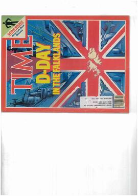 "Time", 31 de Mayo de 1982: "Día D en las Falklands"
